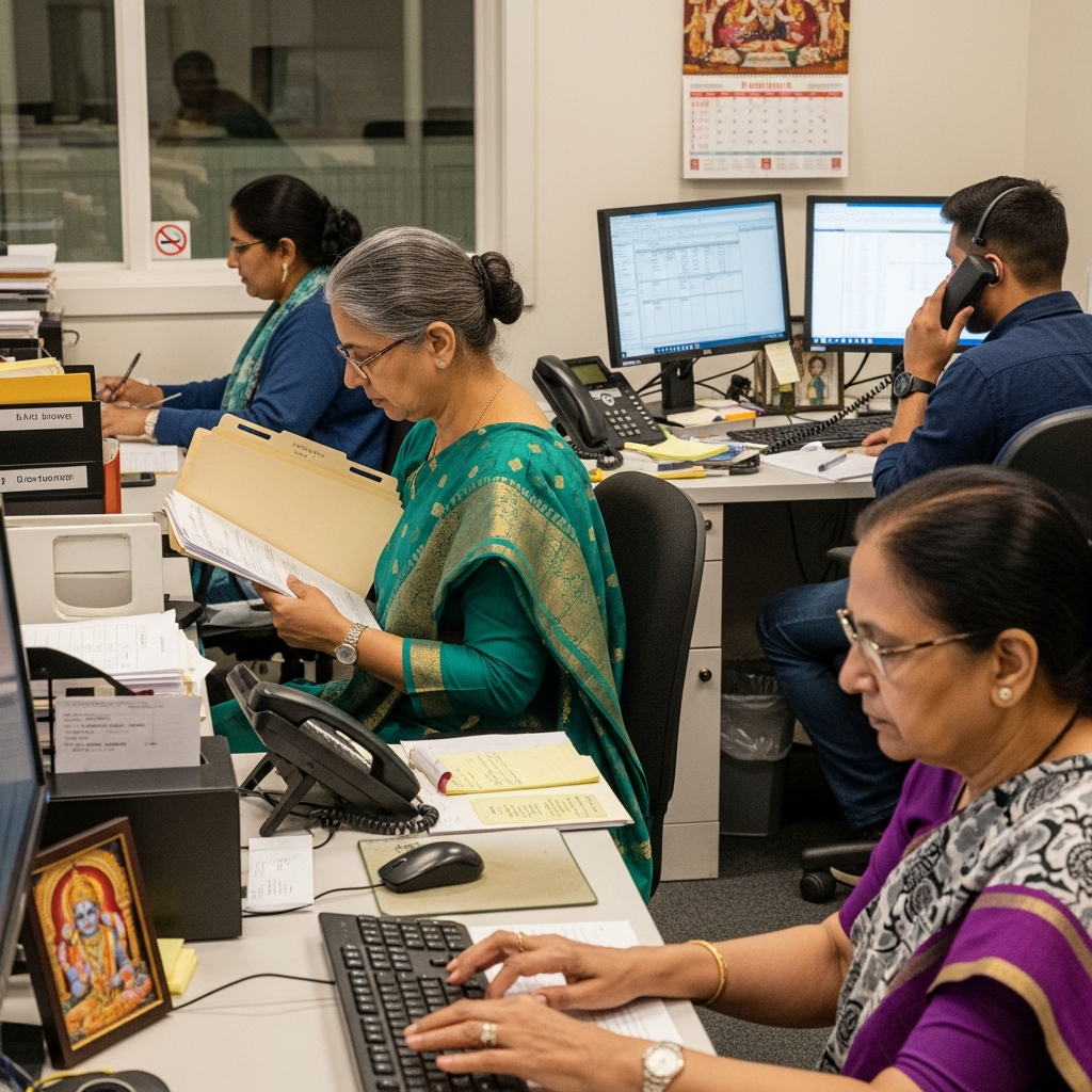 Office volunteer work